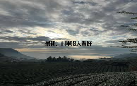 最初, 村里没人看好