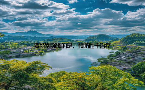 要特别强调的是, 预防胜于治疗