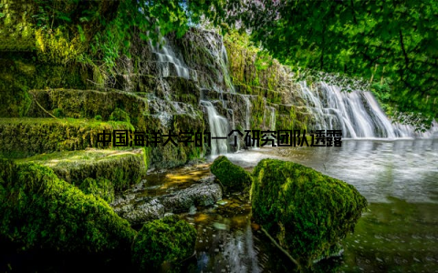 中国海洋大学的一个研究团队透露